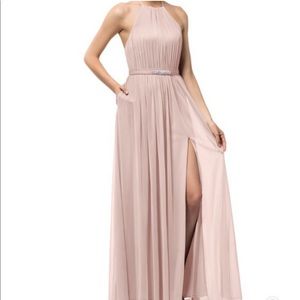 Azazie Bridesmaid Dress is Dusty Rose -Hazel Dress